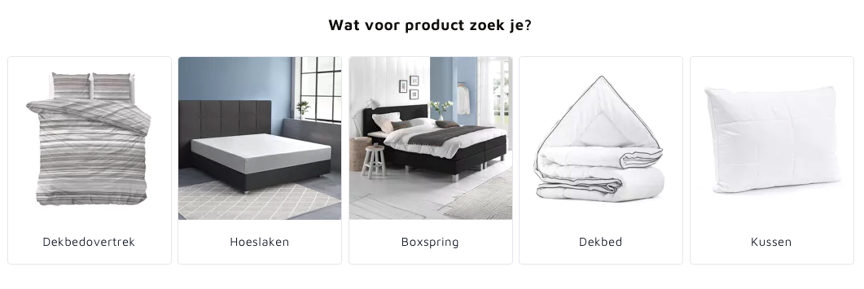 Example bedding Industry | Qonfi