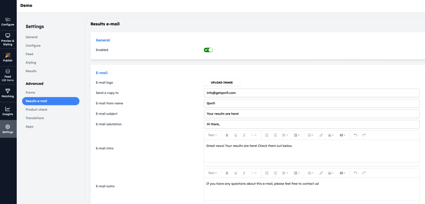 results_email