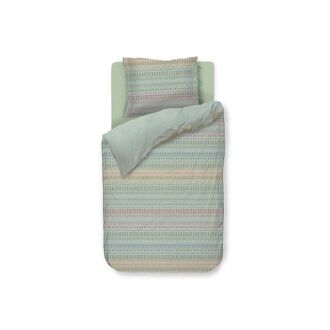 Pip Studio Dekbedovertrekset Ashanti Groen 140x200/220cm