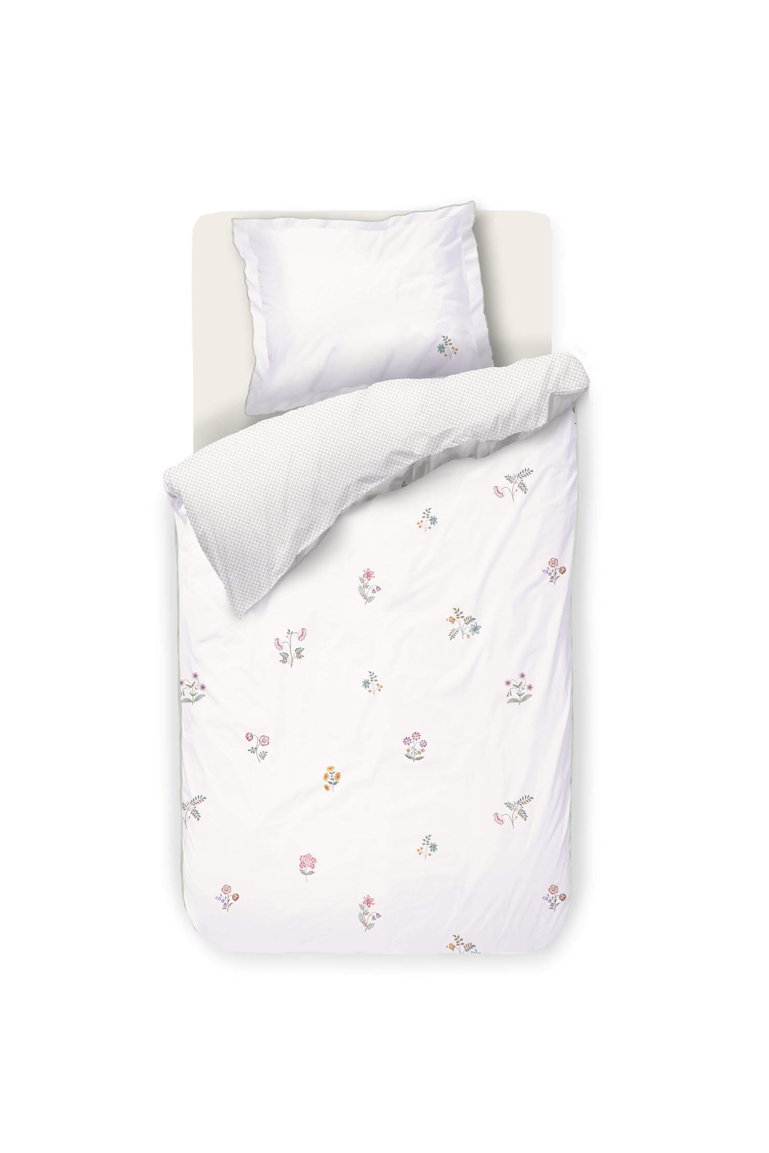 Pip Studio Dekbedovertrekset Mughal Flower Gebroken Wit 140x200cm/220cm - 335777