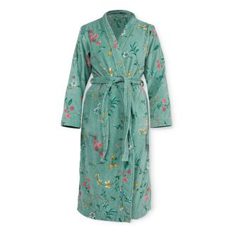 Pip Studio Badjas Les Fleurs Groen L