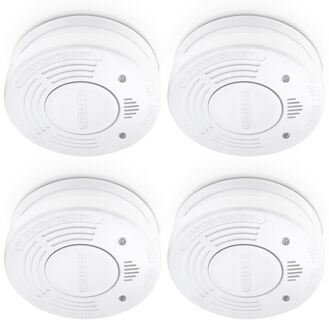 Alecto SA-110 QUAD - Rookmelder met 10 jaar sensor en batterij, 4 pack