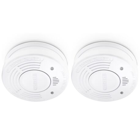 Alecto SA-110 DUO - Rookmelder met 10 jaar sensor en batterij, 2 pack