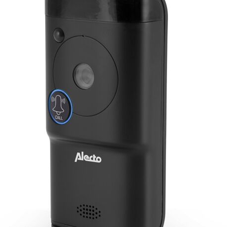 Alecto DVC-1000 - Wifi deurbel met camera, zwart