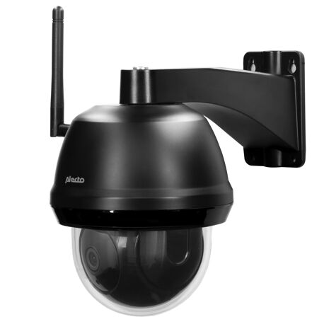 Alecto DVC266IP - Wifi camera voor buiten met op afstand beweegbare camera - Zwart