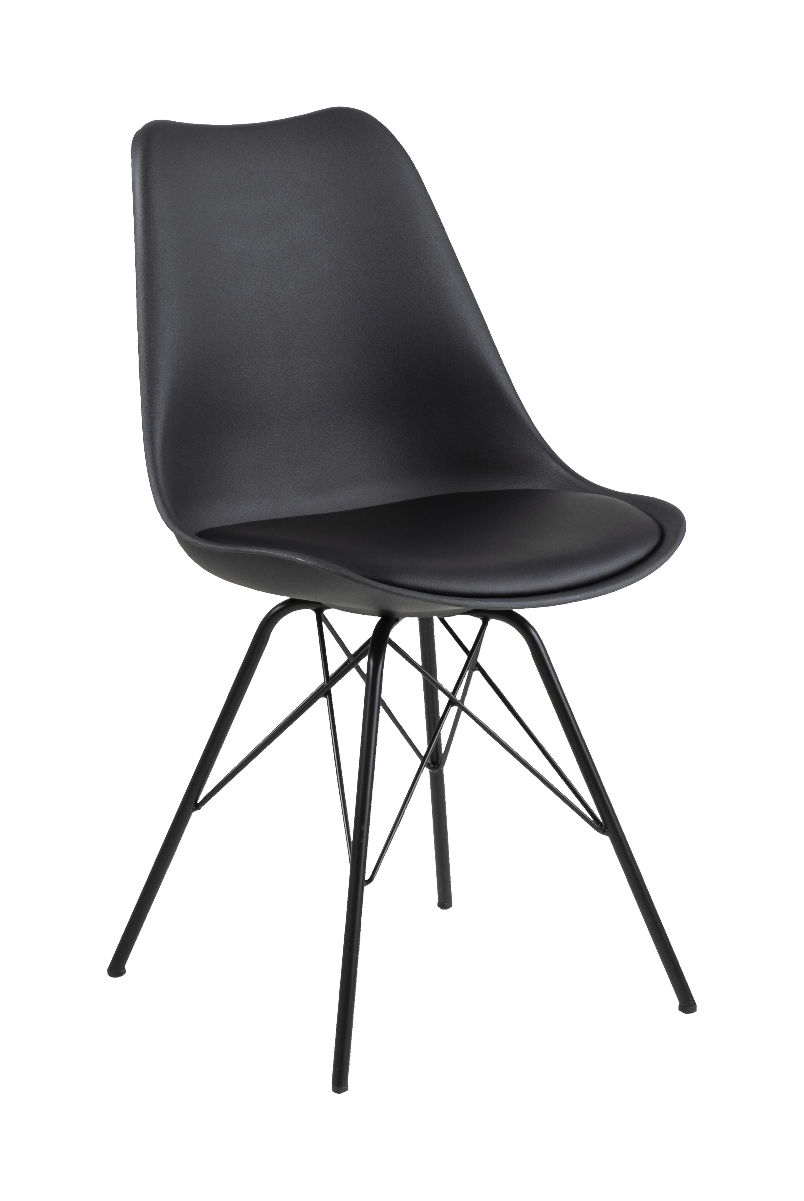 Bendt Eetkamerstoel Liva PU - Zwart - 5713941023940