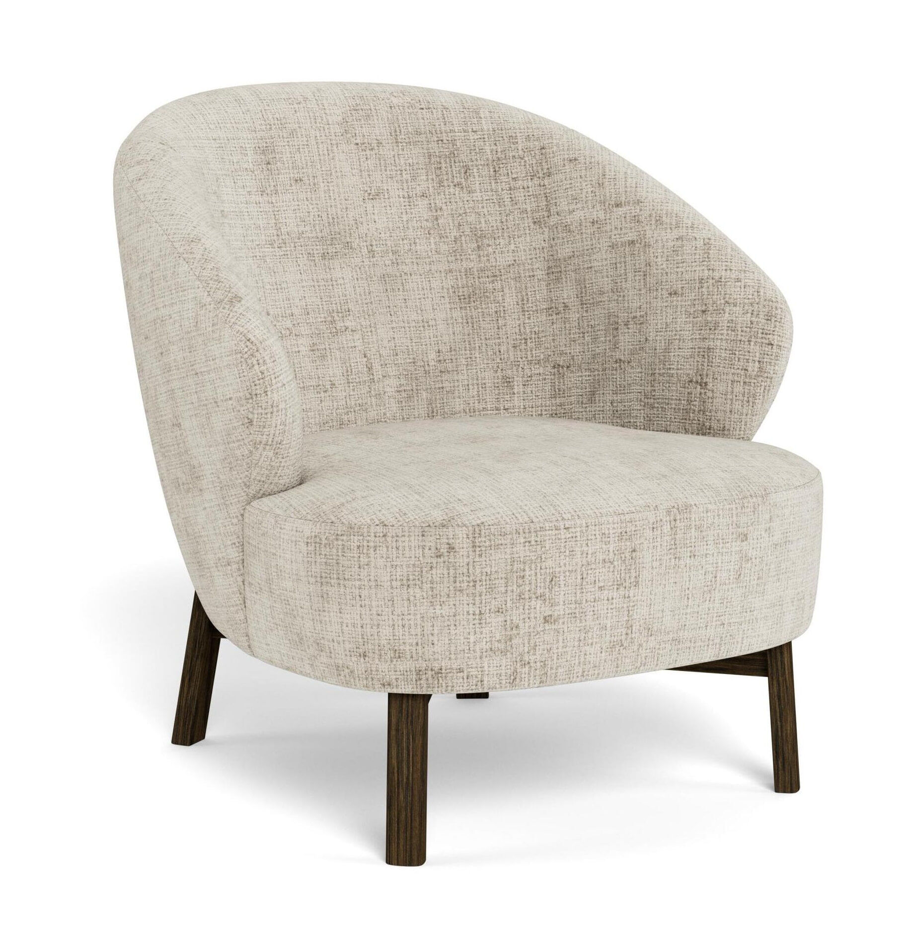 Bendt Fauteuil Zenas Chenille - Beige - 5713941429070