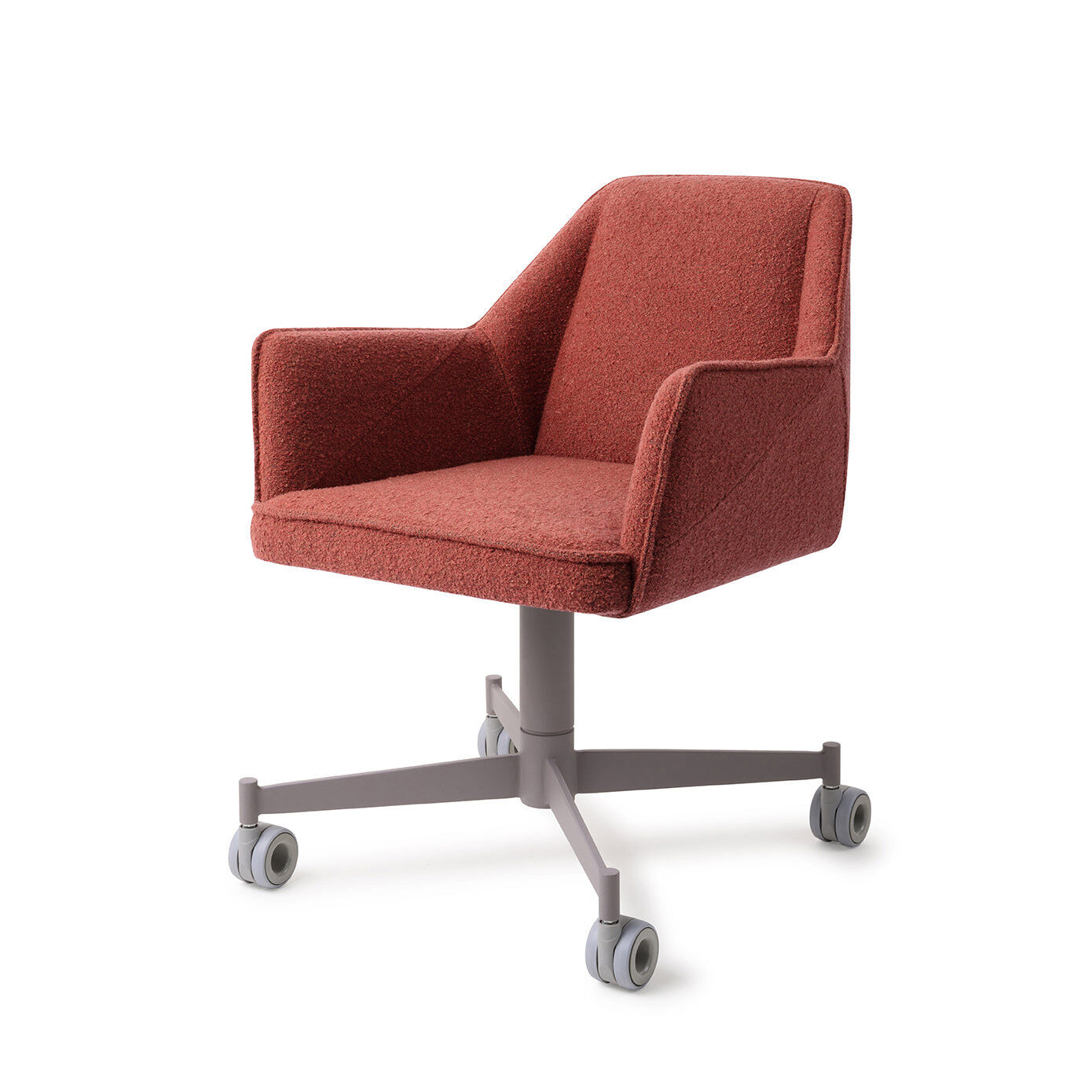 Jesper Home Eetkamerstoel Tome Caster Grey - Shabby Saffron - 6152945340353