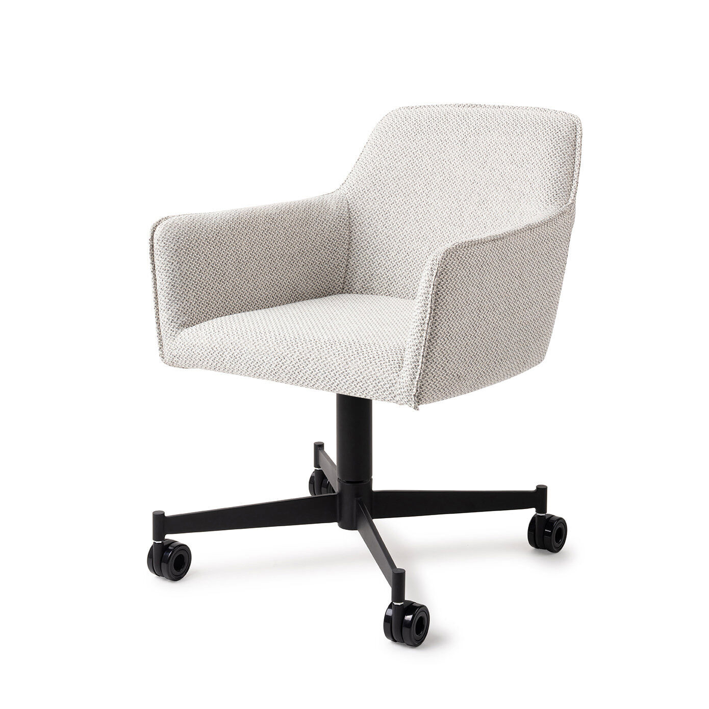 Jesper Home Eetkamerstoel Hofu Caster Black - Checkers Charm - 6152944749744