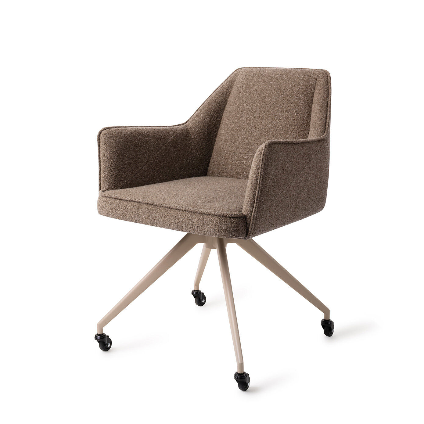 Jesper Home Eetkamerstoel Tome Glide Beige - Idaho Potato - 6152945324315