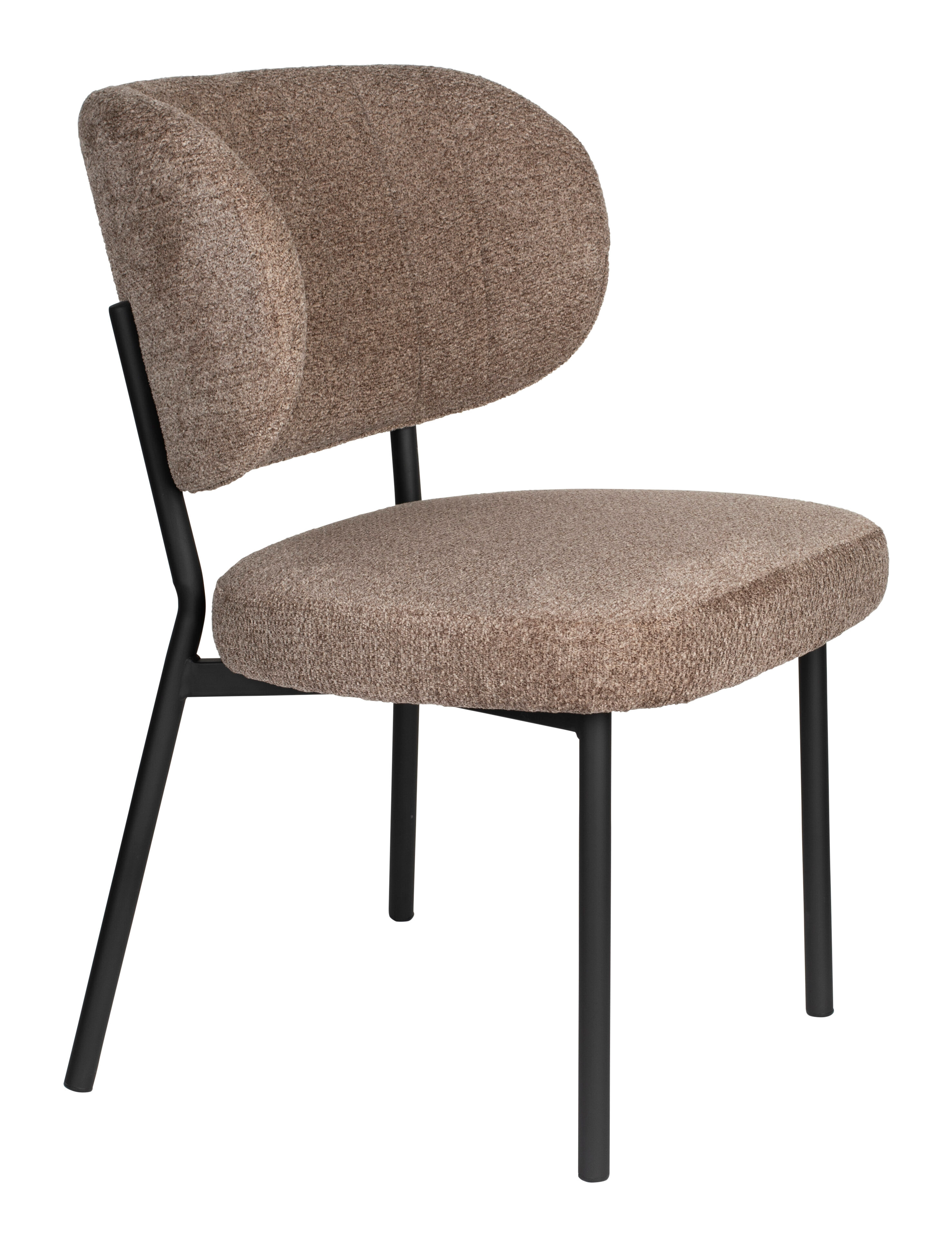 ZILT Eetkamerstoel Ondrea - Bruin - 9506699629245