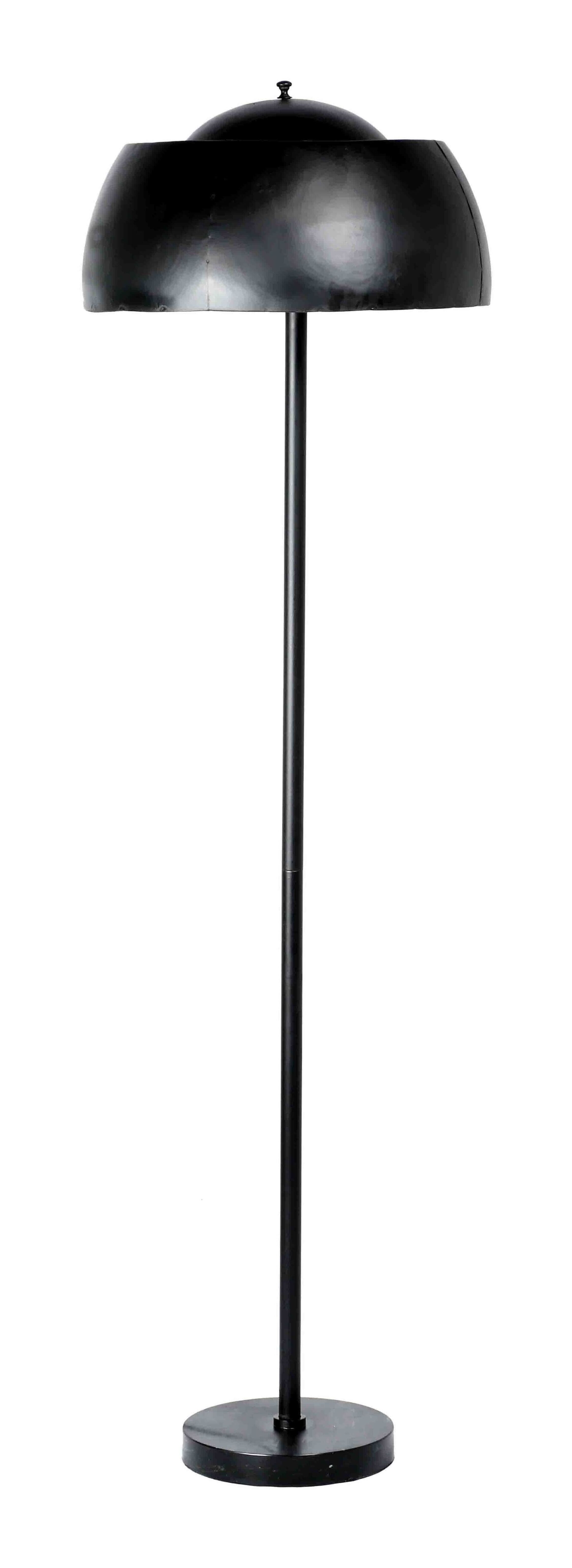 Livingfurn Vloerlamp Kyle 167cm - Zwart - 7439612552585