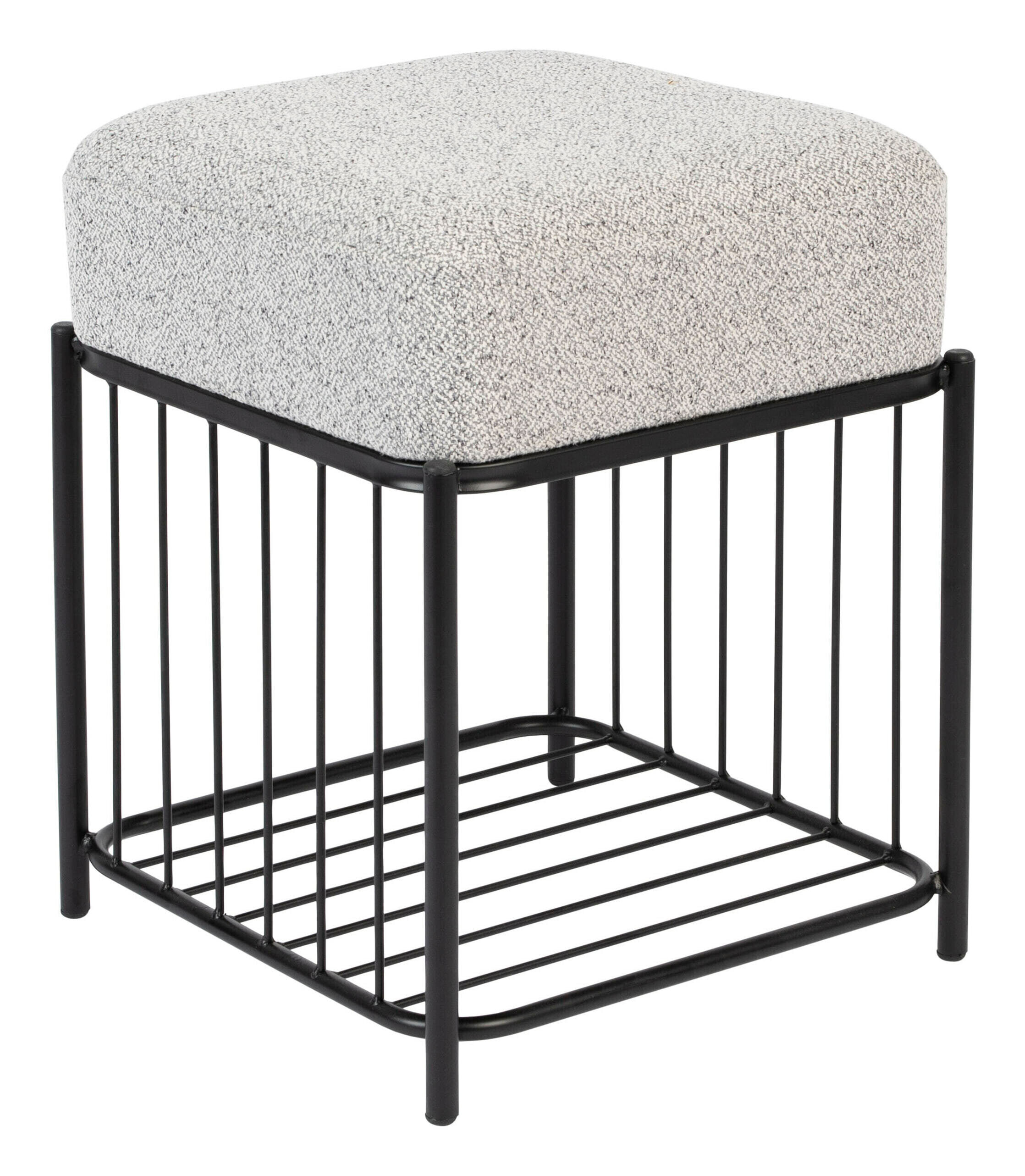 ZILT Krukje Kamron Bouclé, 35 x 35cm - Grijs - 9503567637241