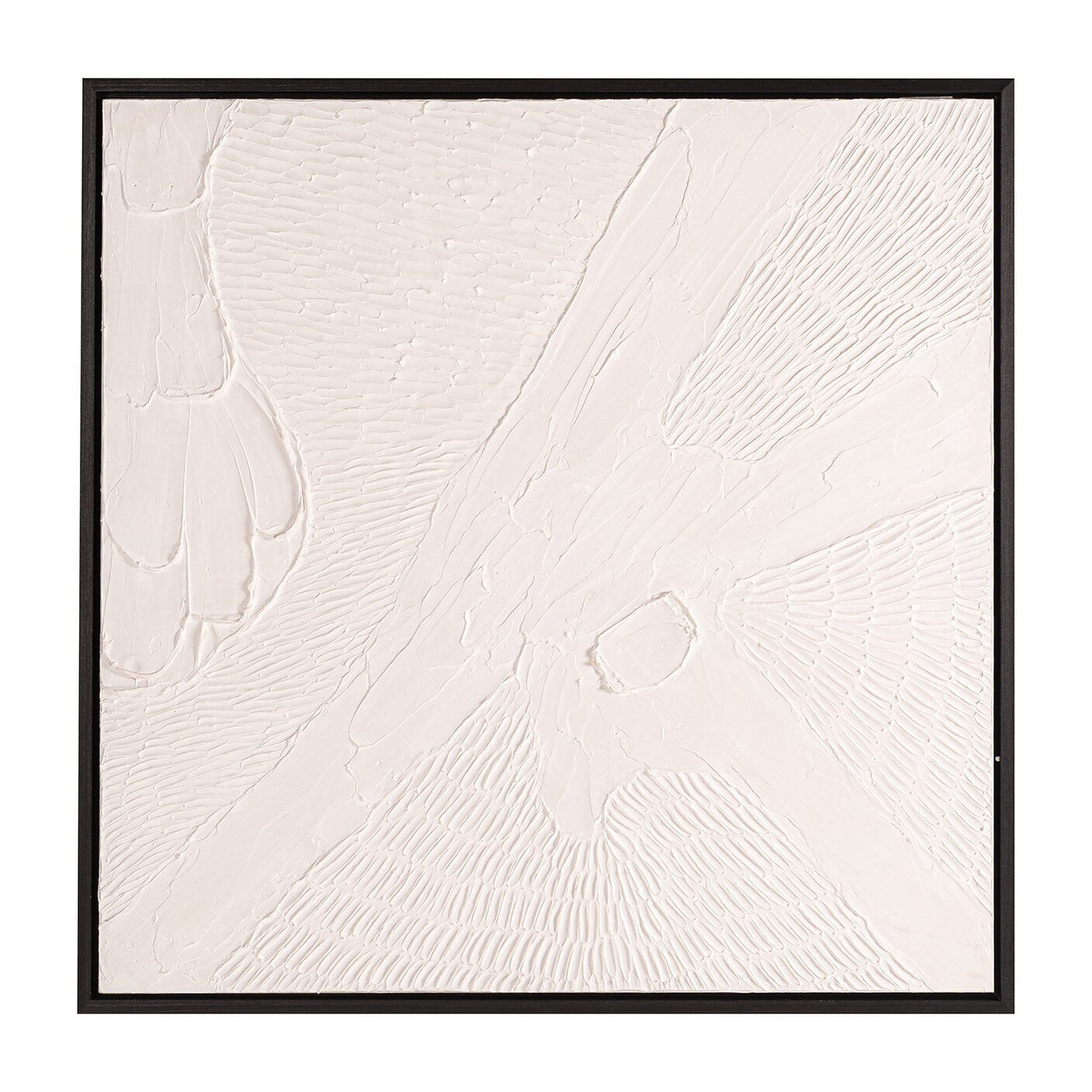 Richmond Wall Art Janey 80 x 80cm - Zwart - 8721009417560