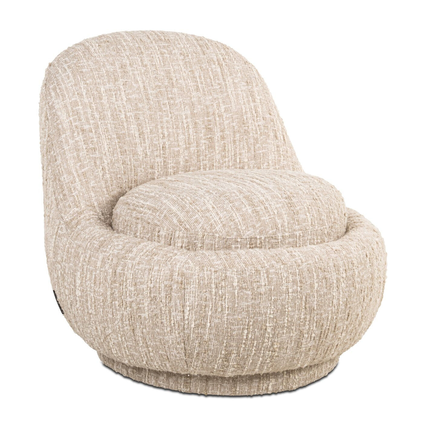 Richmond Fauteuil Arlanda Geweven stof - Beige - 8721009420874