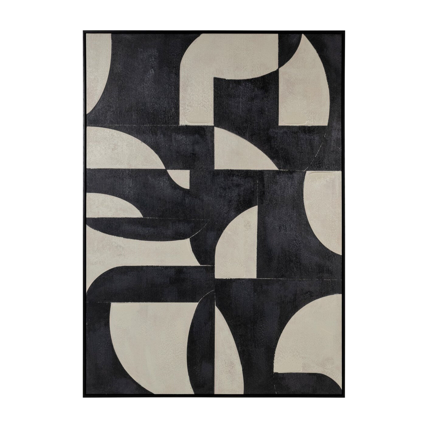 Richmond Wall Art Splendor 140 x 100cm - Zwart - 8721009421857