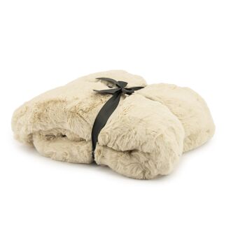 By-Boo Plaid Mosa 170 x 240cm - Beige - 8720874594192