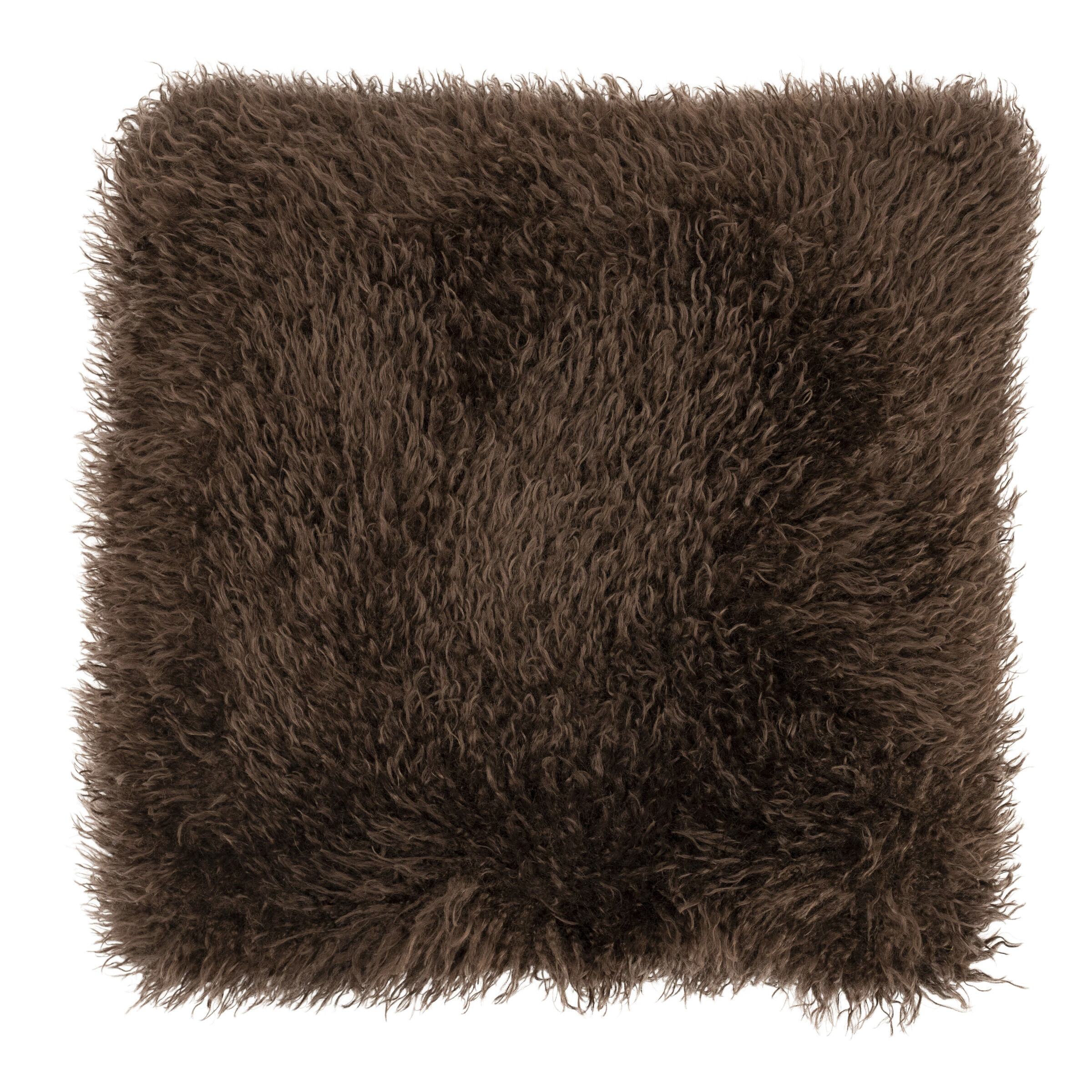 By-Boo Kussen Doodly 50 x 50cm - Donkerbruin - 8721274902389