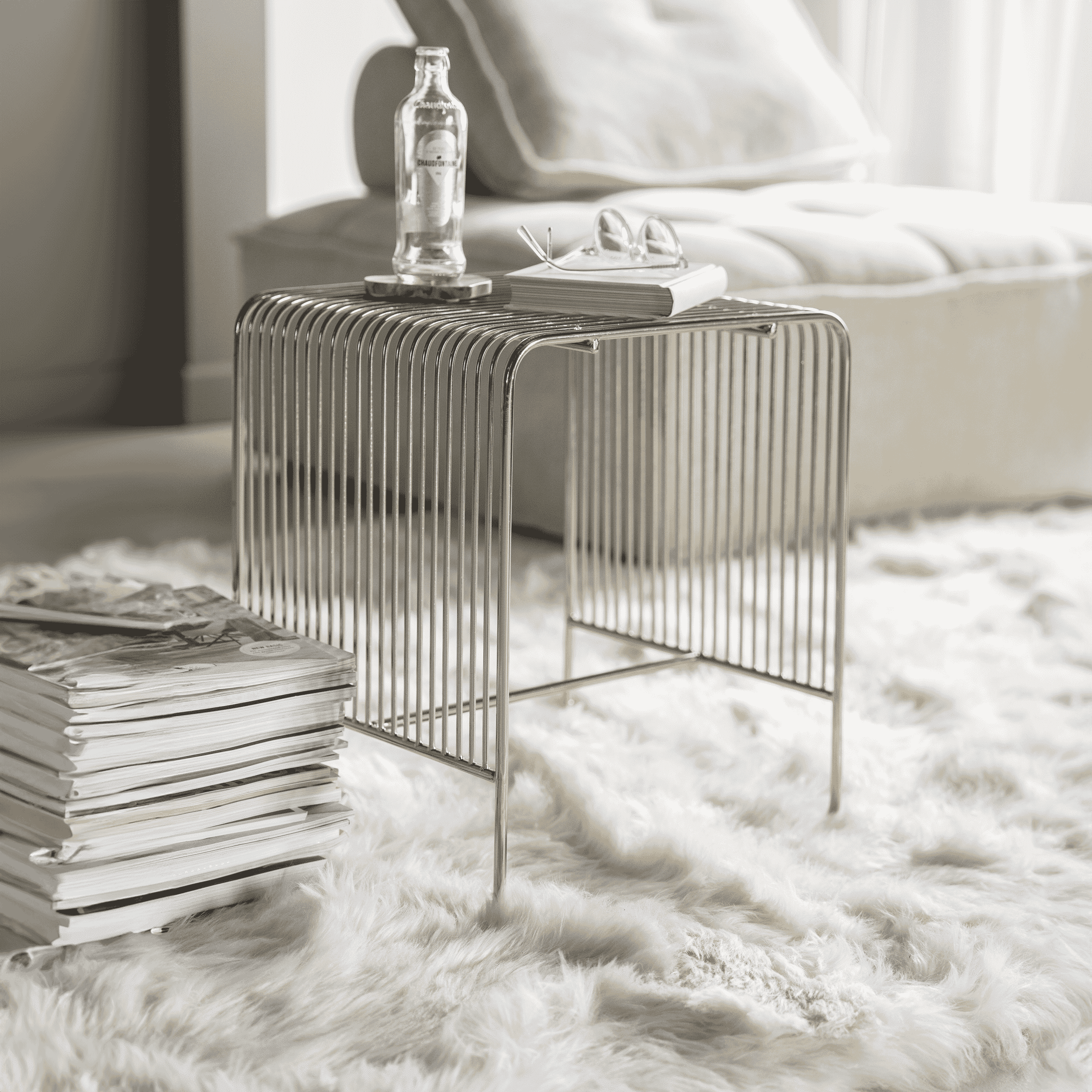 By-Boo Krukje WireWorks 37 x 35cm - Silver - 8721274903980