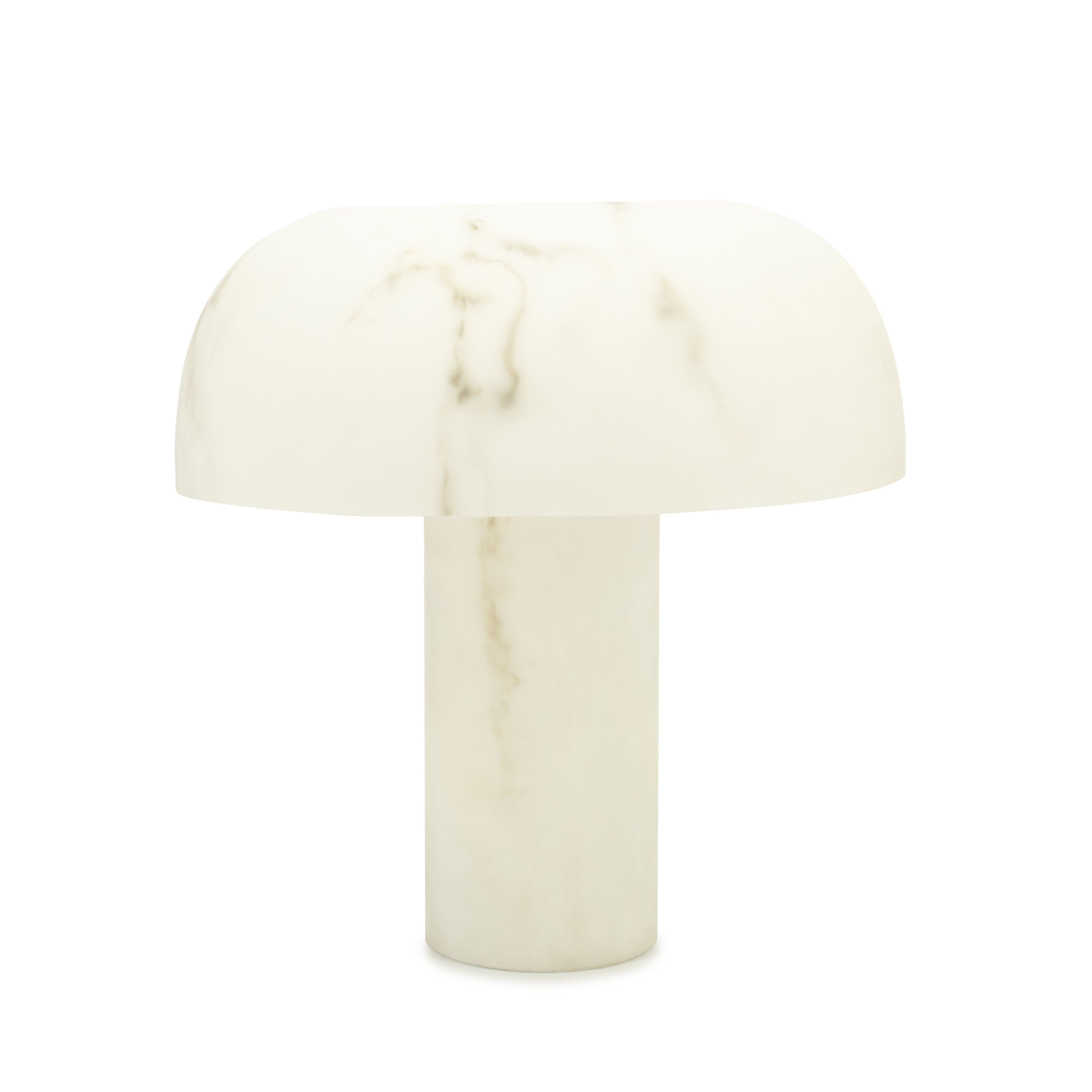 By-Boo Tafellamp GlowStone Resin - Wit - 8721274904260