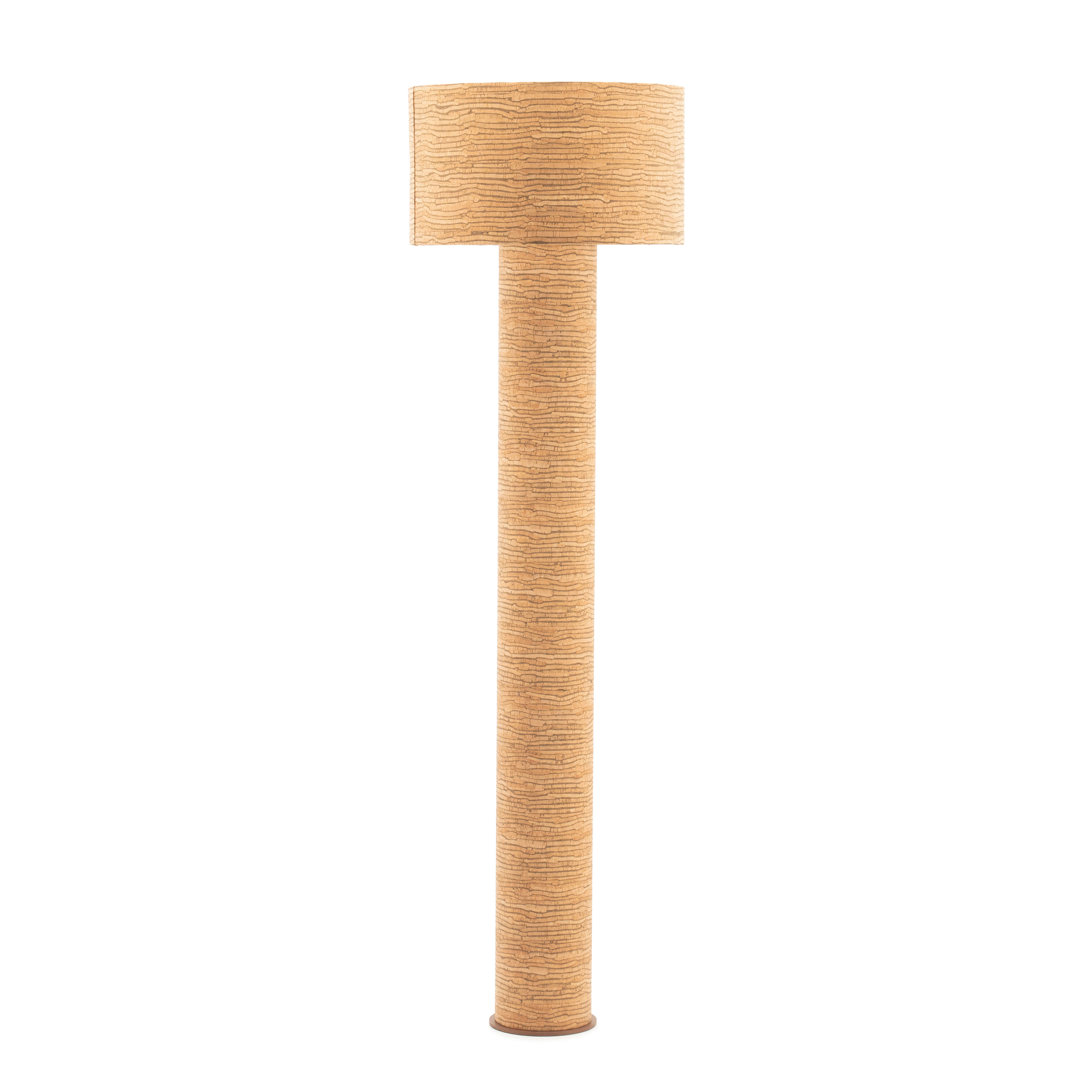 By-Boo Vloerlamp Kura Kurk - Natuurlijk - 8721274904833