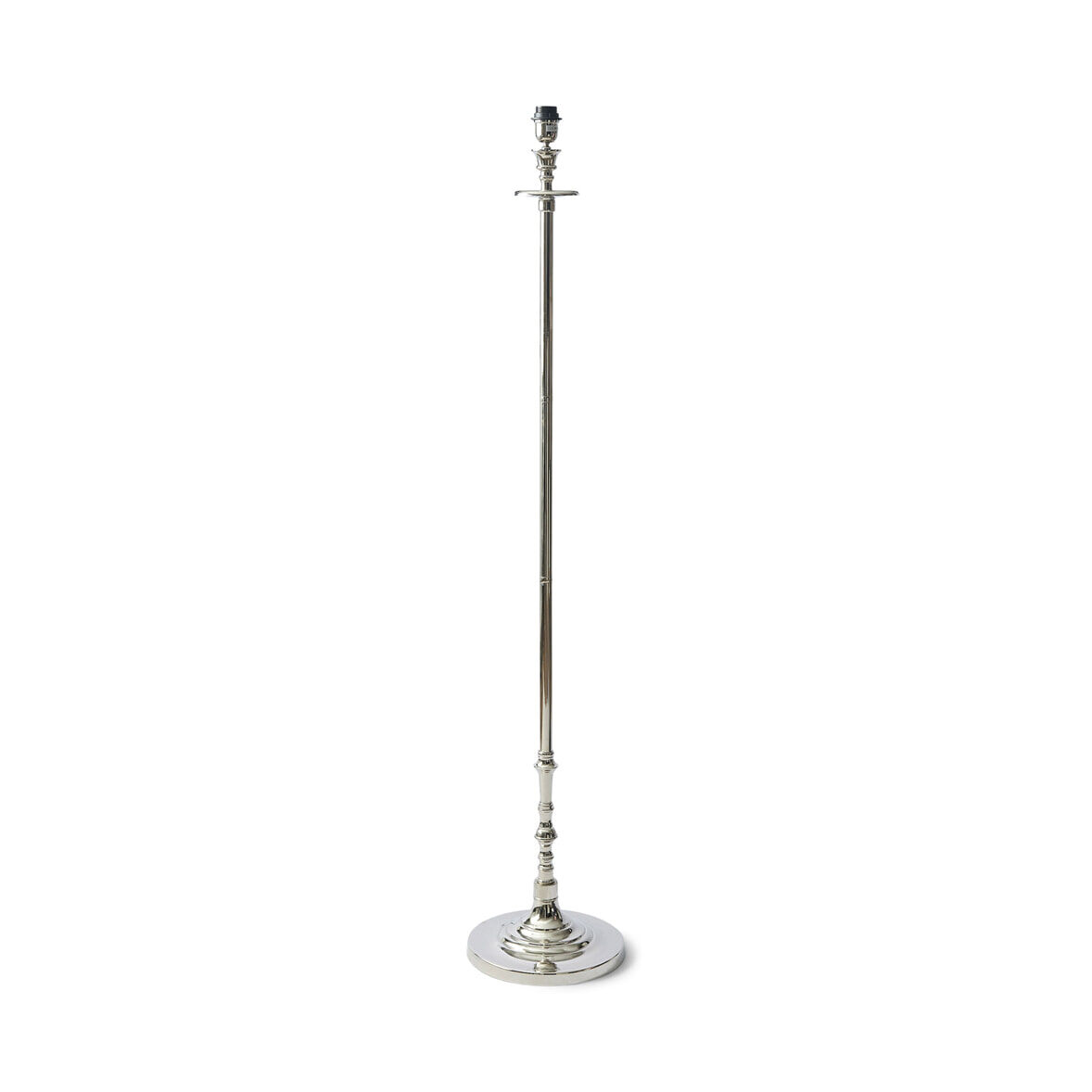 Rivièra Maison Vloerlamp LHotel 155cm - Zilver (excl. kap) - 8718056441365