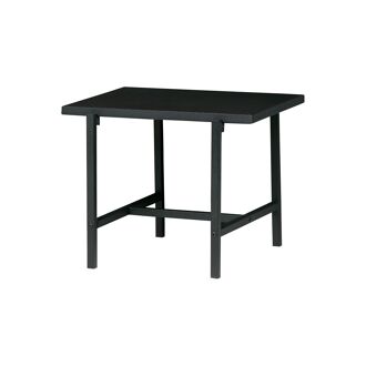 BePureHome Bijzettafel Turn 50 x 44cm - Zwart - 8714713089390