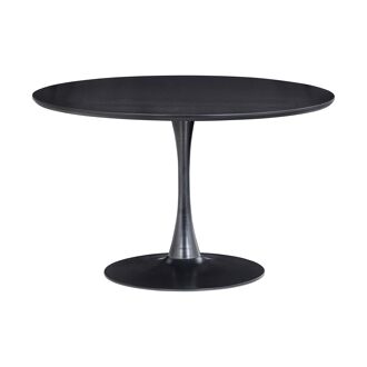 WOOOD Exclusive Ronde Eettafel Sammy 120cm - Zwart - 8714713164592
