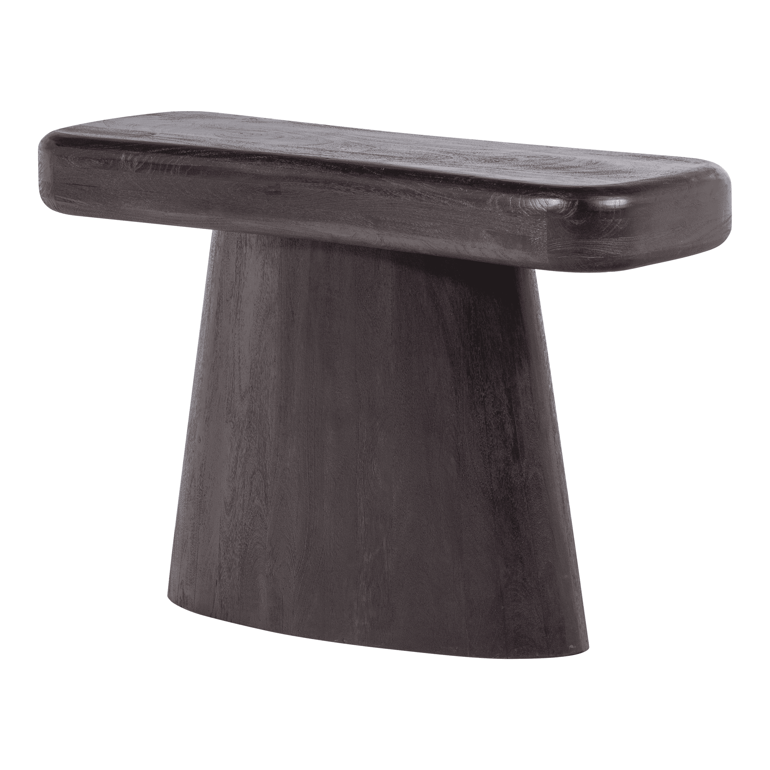 WOOOD Sidetable Amco Mangohout, 120cm - Zwart - 8714713222889