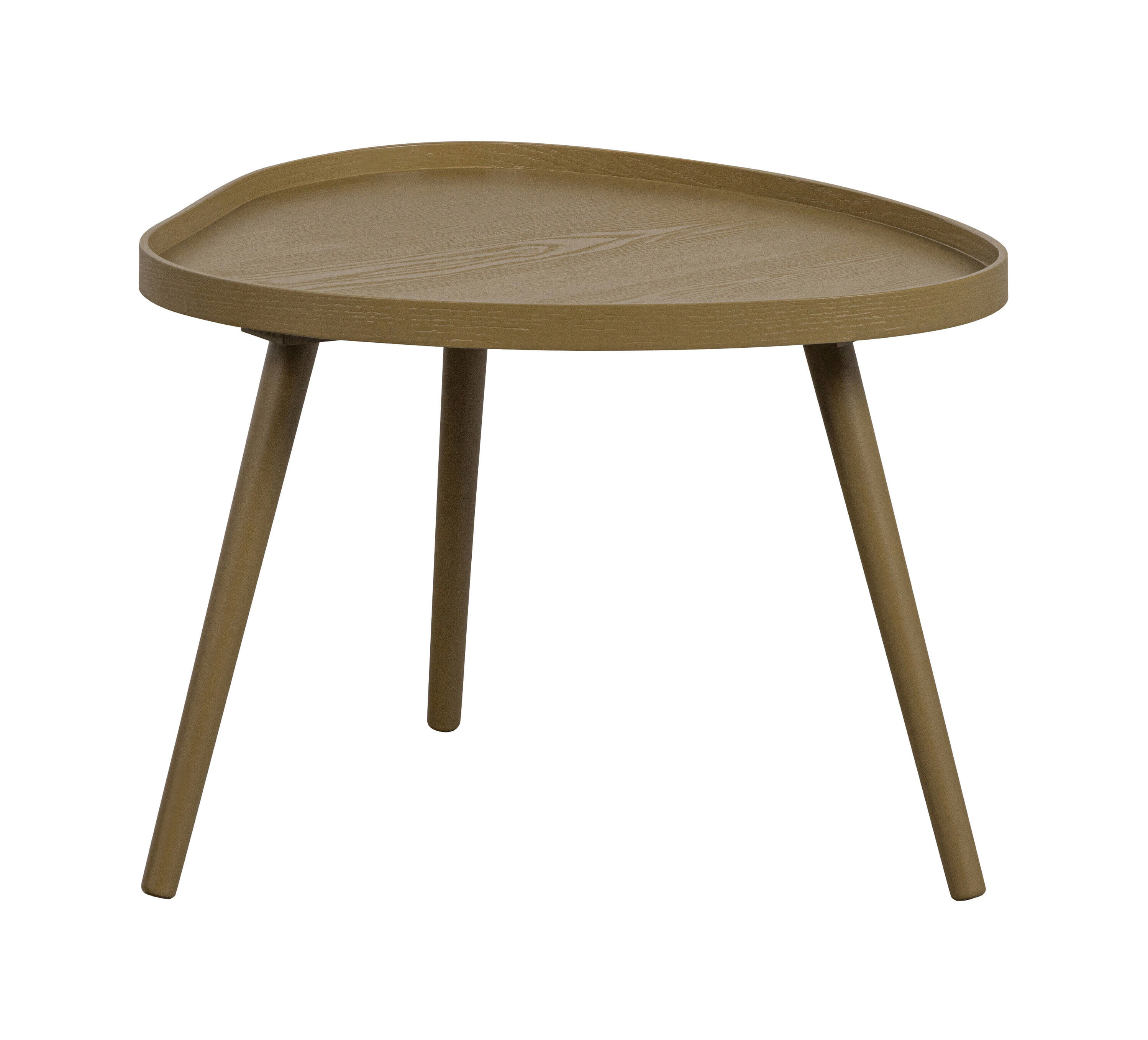 WOOOD Organische Bijzettafel Mae 61 x 50cm - Sepia - 8714713166275