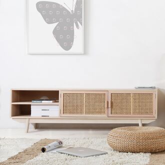 Artistiq TV-meubel Hanny Rotan, 150cm - Hout - 4251744809305