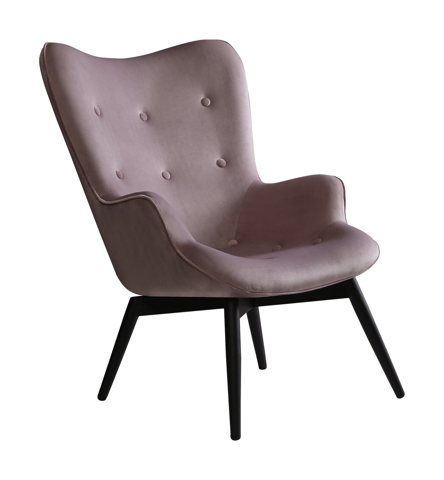 Artistiq Fauteuil Anderson, Velvet - Paars - 4251744807318