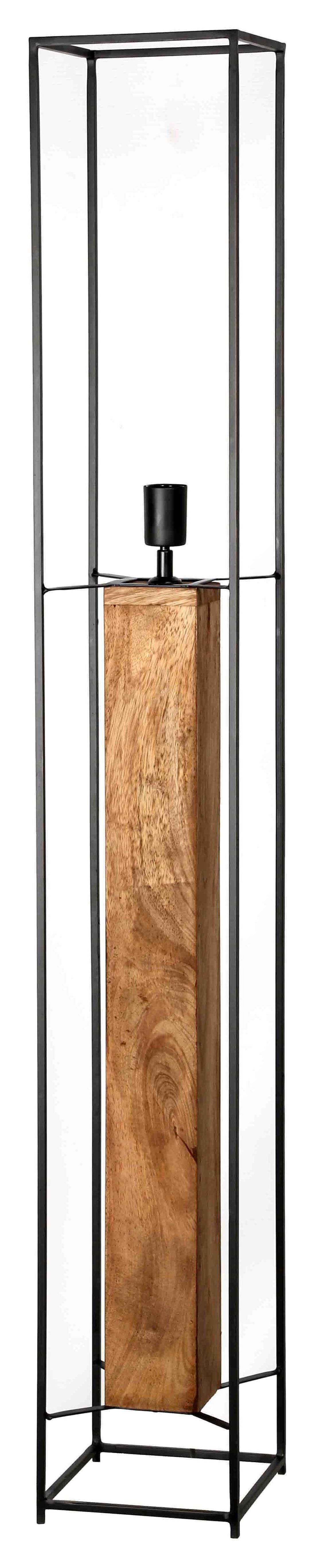 Livingfurn Vloerlamp Dakota mangohout - 7439612552578