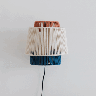 ZILT Wandlamp Youa 26cm - Beige - 9508512484796