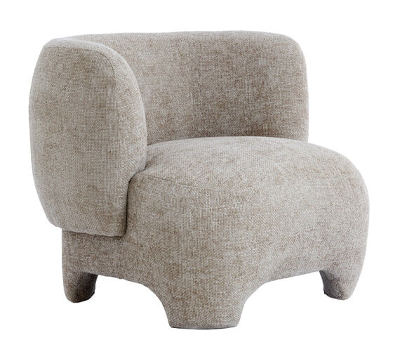 Light & Living Fauteuil Zenica - Lichtbruin - 8717807763398
