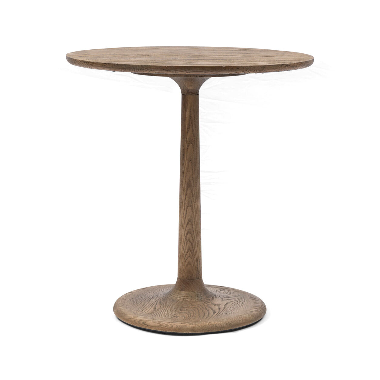 Rivièra Maison Ronde Bistrotafel Oxford Eikenhout, 70cm - Bruin - 8720794165427