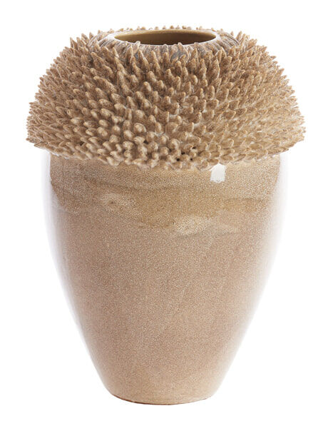Light & Living Vaas Sangku Keramiek, 48cm hoog - Taupe - 8717807697372