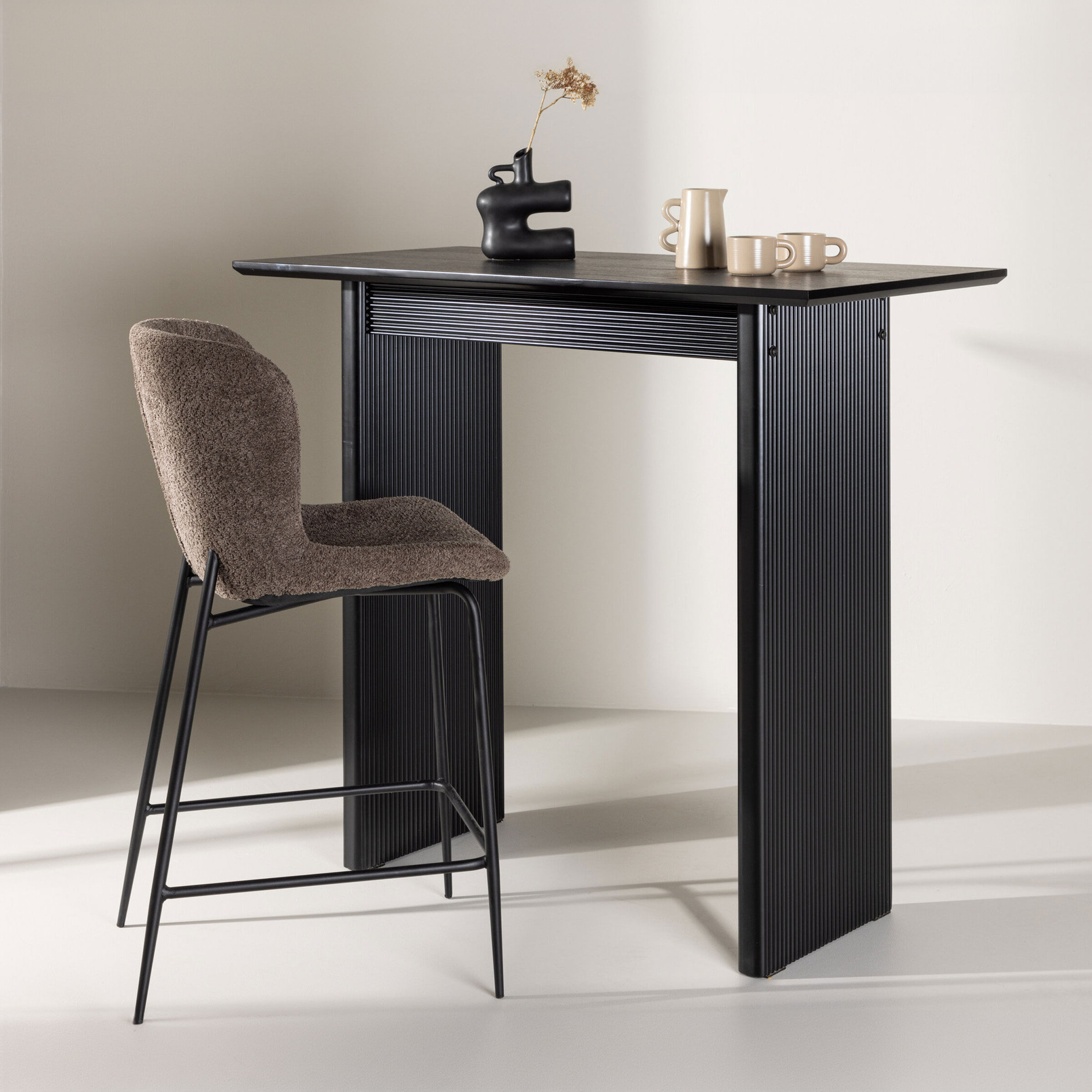 Nohr Bartafel Akim 120 x 60cm - Zwart - 7340220823175