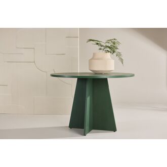 Nohr Ronde Eettafel Cynthiaann 110cm - Olijfgroen - 7340220833938