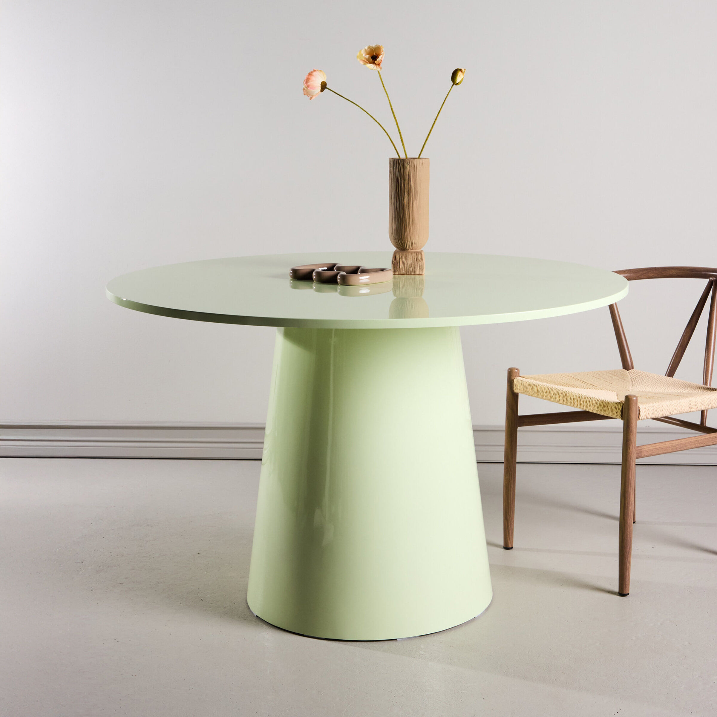 Nohr Ronde Eettafel Mikeisha 120cm - Matcha Groen - 7340220849854