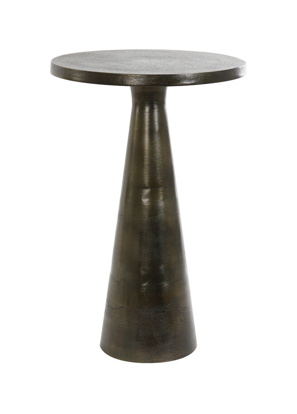 Light & Living Bijzettafel Philos - Antiek Brons - Rond - 8717807604028