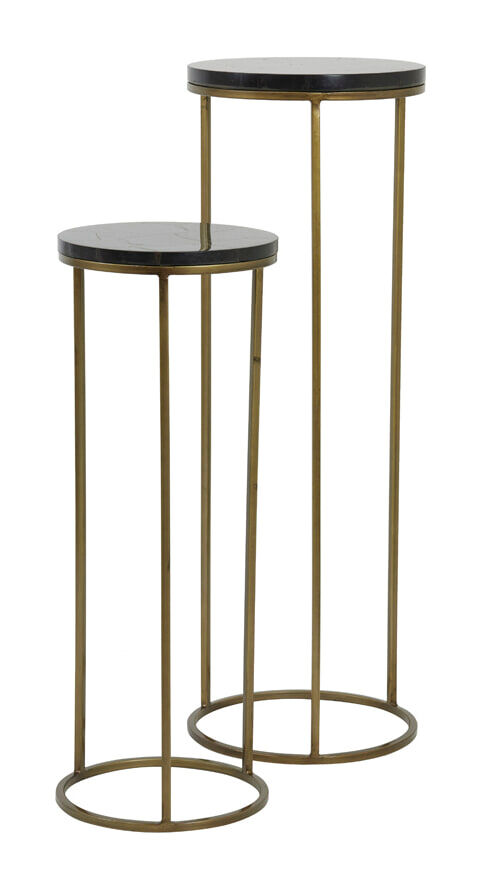 Light & Living Zuil Sobrina Set van 2 stuks - Antiek Brons - 8717807607685