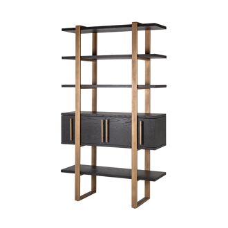 Richmond Wandkast Camvbon Eiken, 200 x 116cm - Goud - 8720621684152