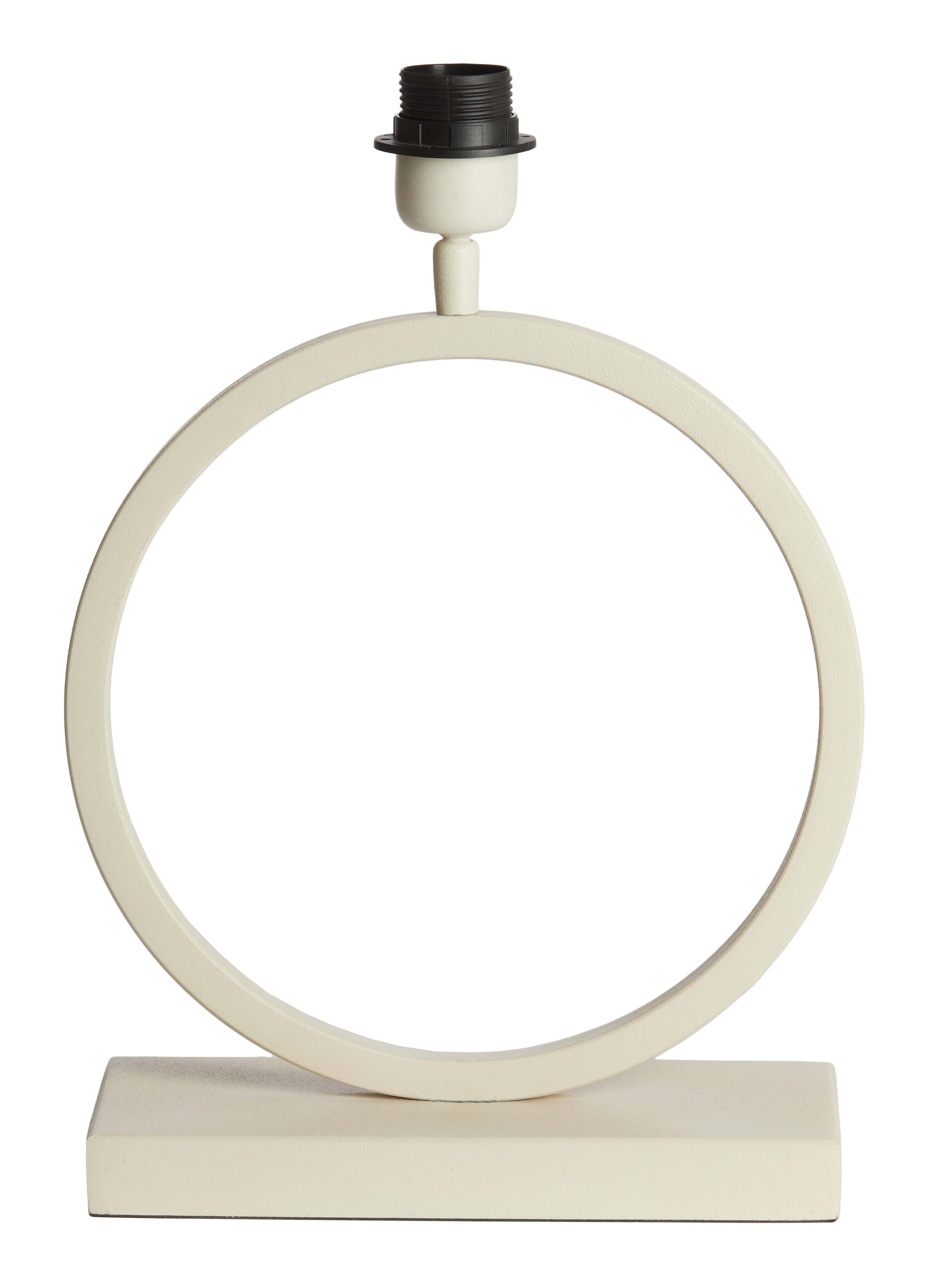 Light & Living Tafellamp Liva 42cm - Crème (excl. kap) - 8717807700836