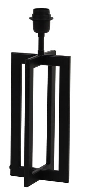 Light & Living Tafellamp Mace 35cm - Mat Zwart (excl. kap) - 8717807255152