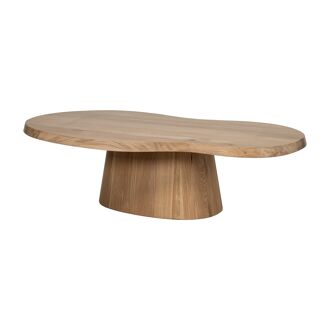Richmond Organische Salontafel Riva Eikenhout, 129 x 67cm - Bruin - 8720621697305
