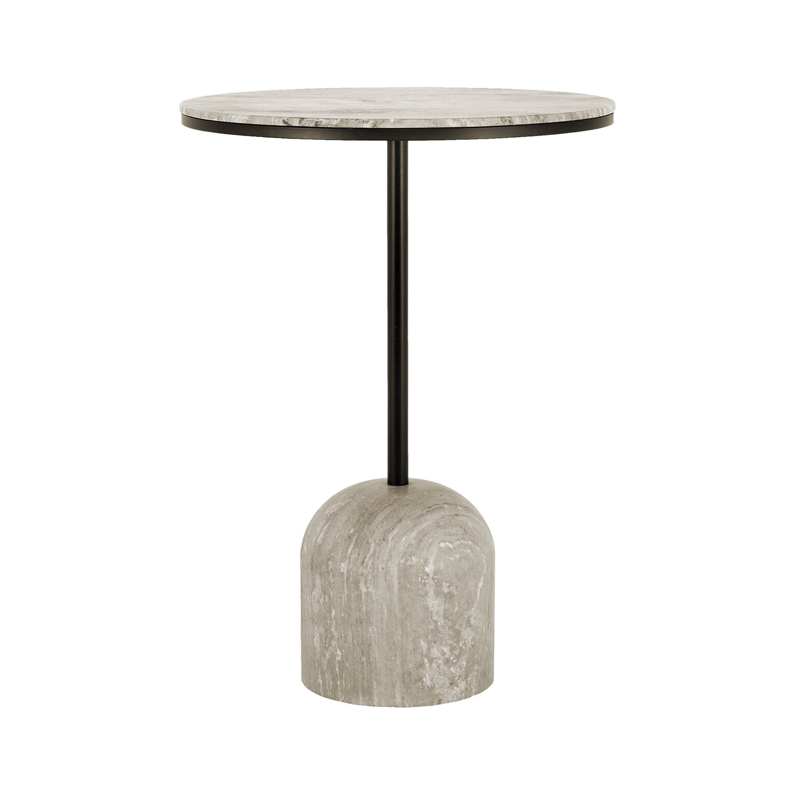 Richmond Ronde Bartafel Duncan Marmer, 75cm - Wit - 8721009410776