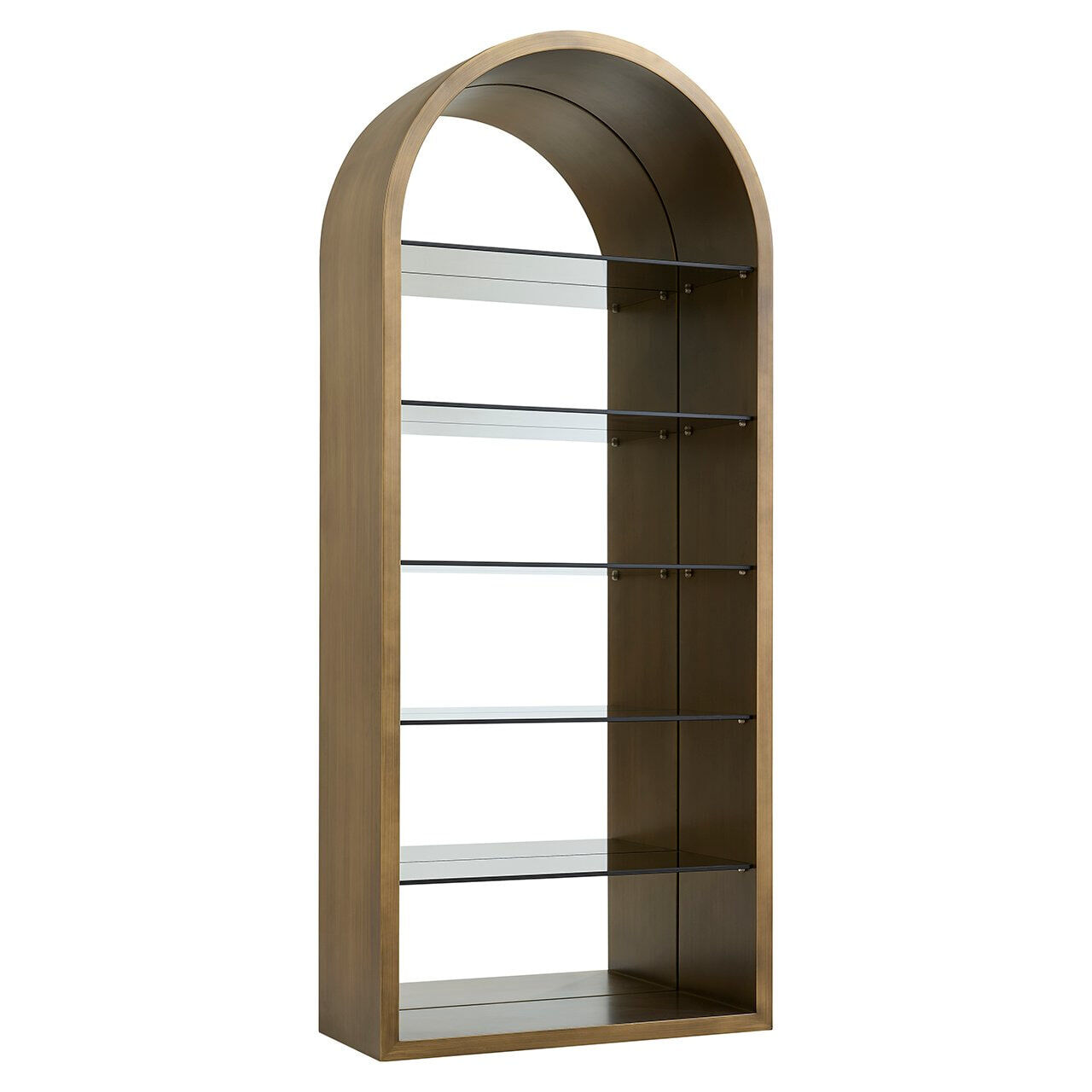 Richmond Wandkast Bowic 210 x 90cm - Brushed Gold - 8721009412794