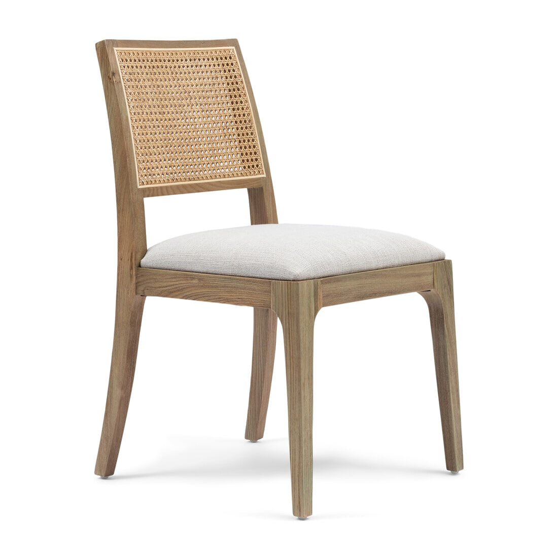 Rivièra Maison Eetkamerstoel Corviglia Iepenhout en webbing - Fabulous Flax - 8720794118171