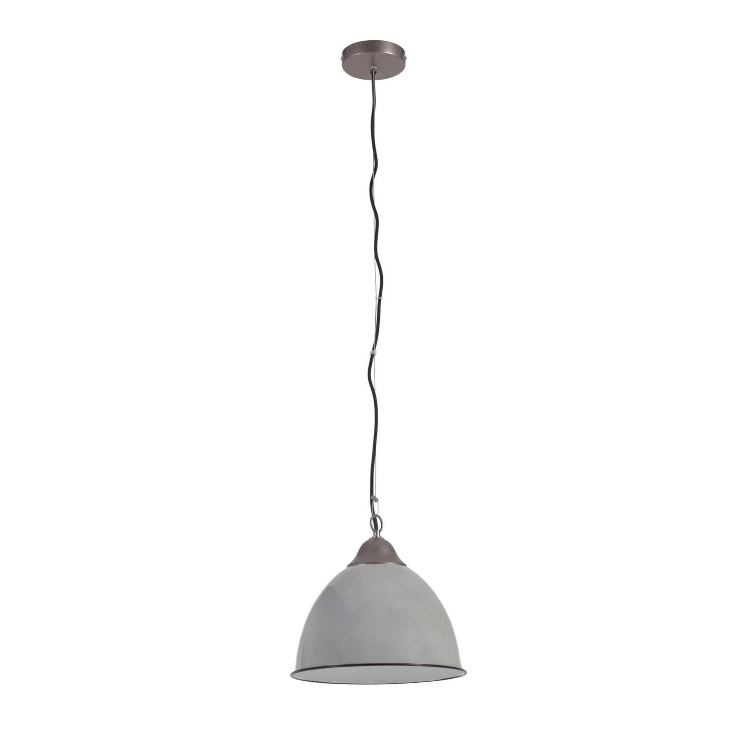 Kave Home Hanglamp Neus Metaal - Grijs - 8433840709109